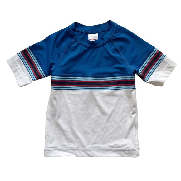 Hanna Andersson Striped Rash Guard Shirt - Picture 1 of 3